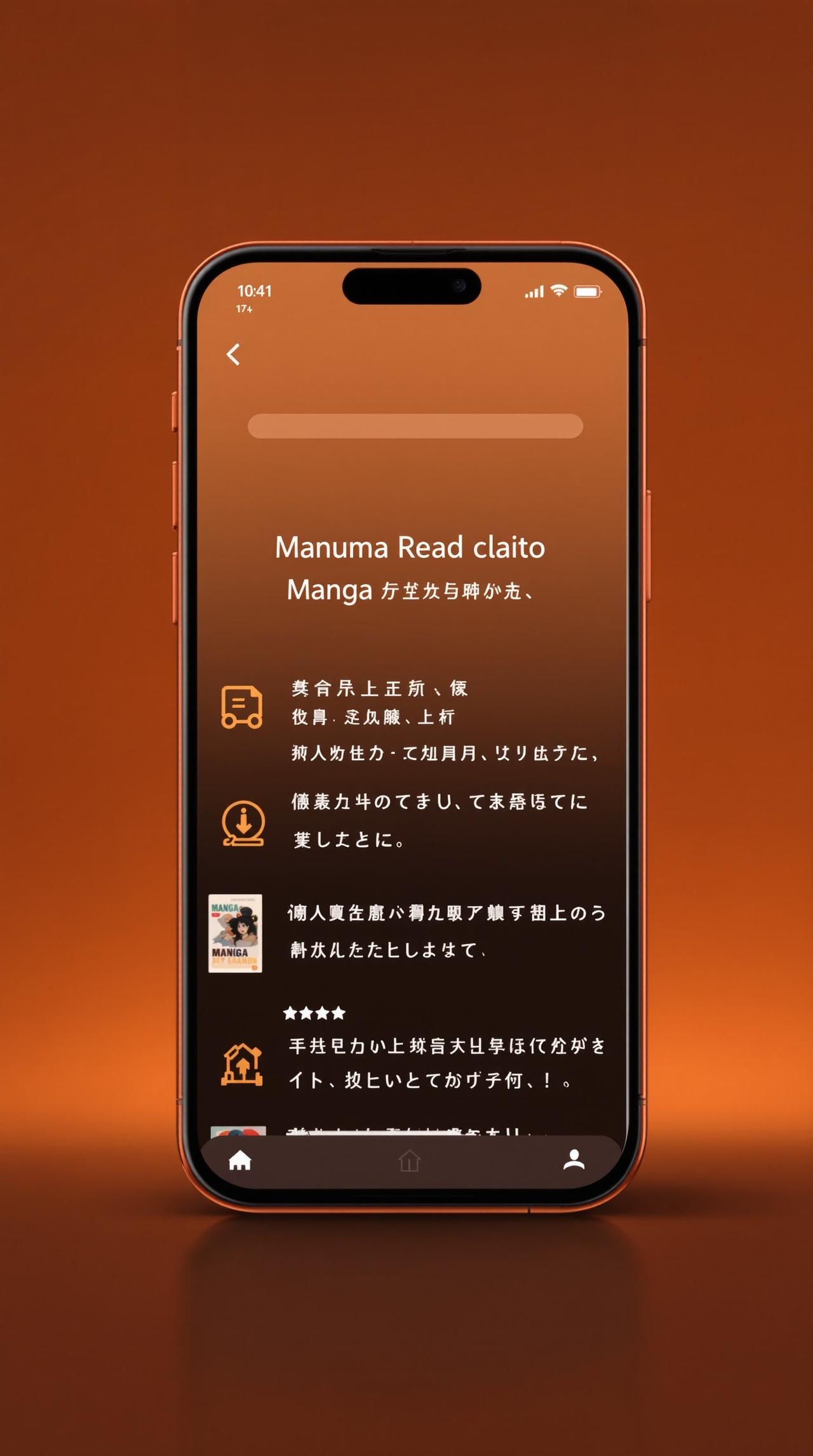 古惑仔漫画APP阅读界面